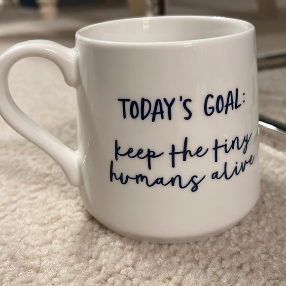 Threshold Other - Today’s Goal: Keep the Tiny Humans Alive Mug THRESHOLD TARGET TEACHER MOM